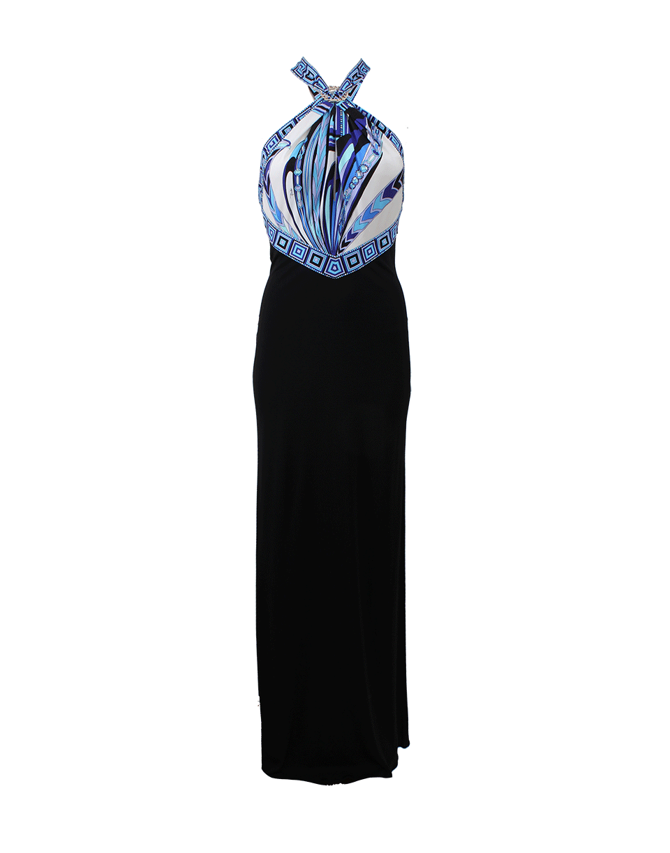 Farfalla Halter Gown
