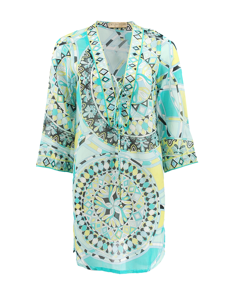 EMILIO PUCCI-Bracelet Sleeve Lace Up Tunic-