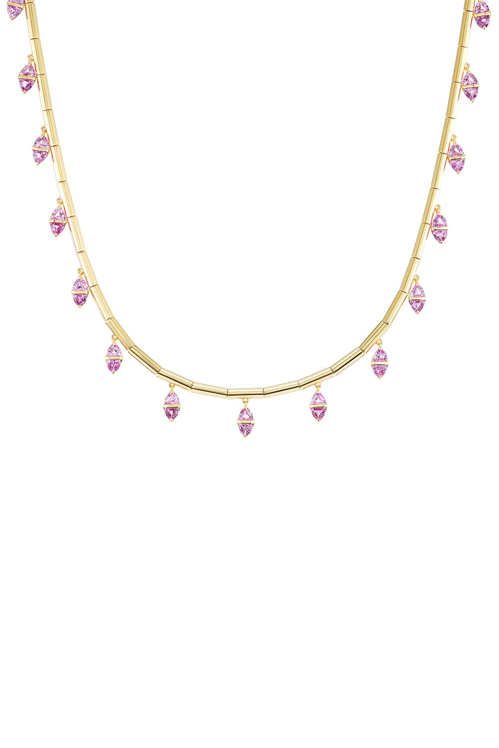 EMILY P WHEELER-Tubular Necklace-YELLOW GOLD