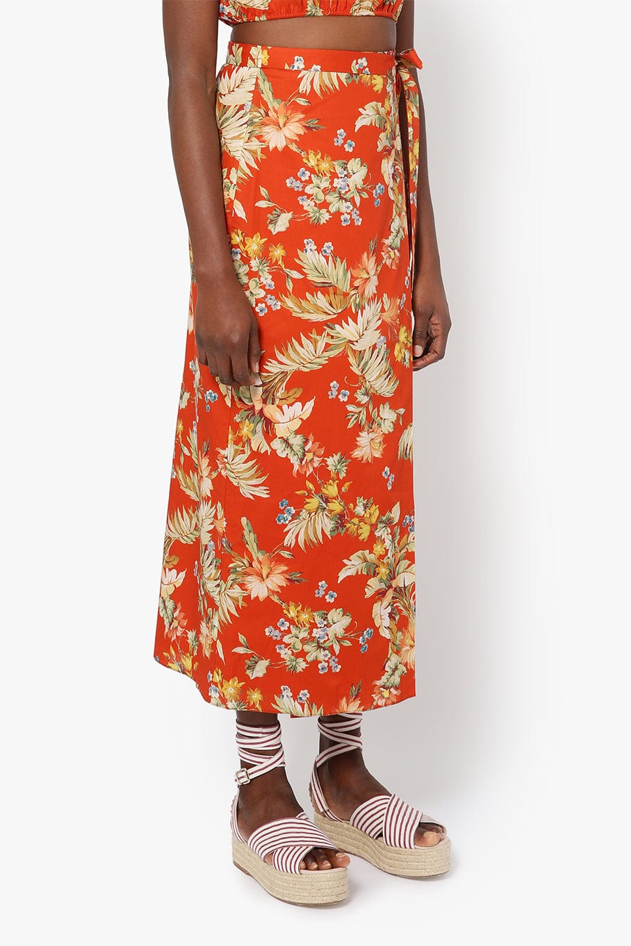 ERDEM-Hermia Wrap Skirt-