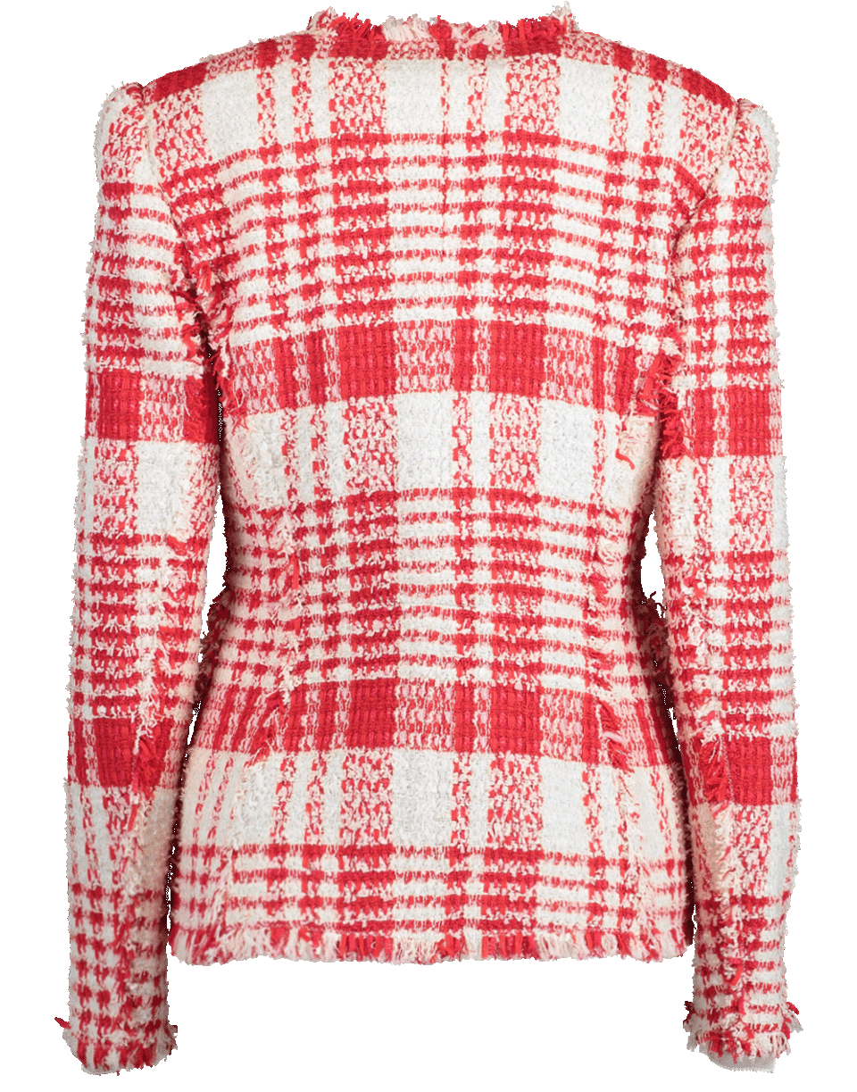 ESCADA-Beltu Tweed Jacket-LACQUER