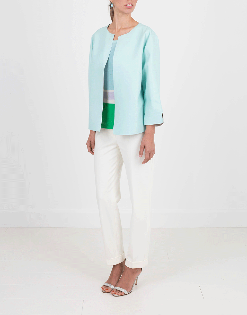 ESCADA-Lavezzi Leather Reversible Jacket-