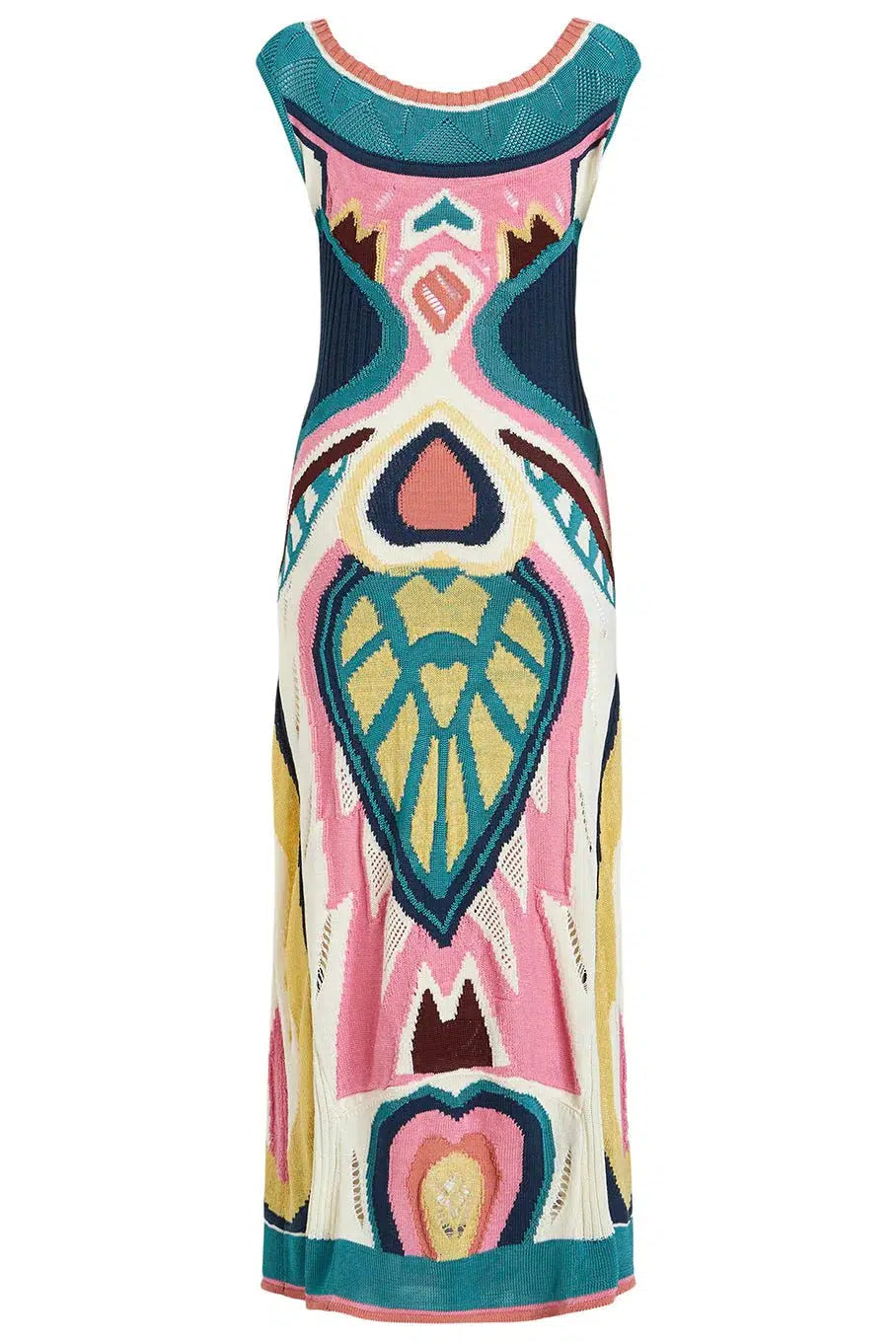 ETRO-Off Shoulder Crochet Dress-