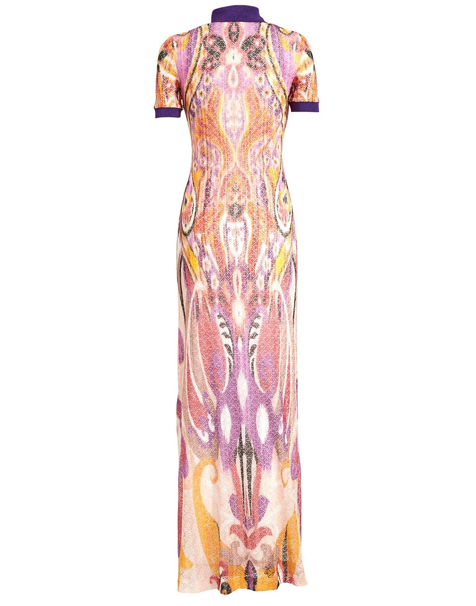 ETRO-Long Sweet Jersey Dress-