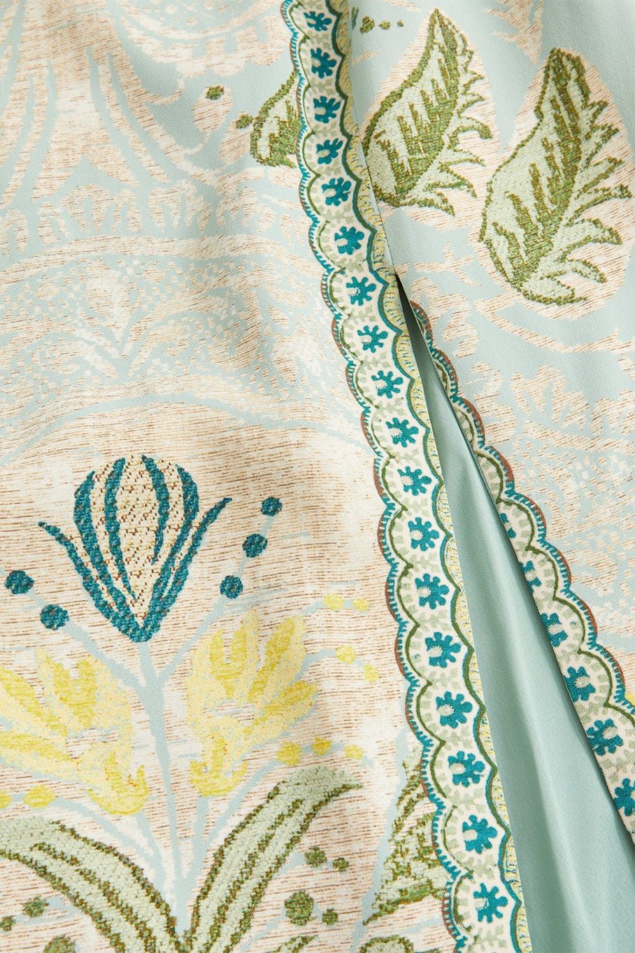 ETRO-Abito Long Sleeve Dress With Slit-