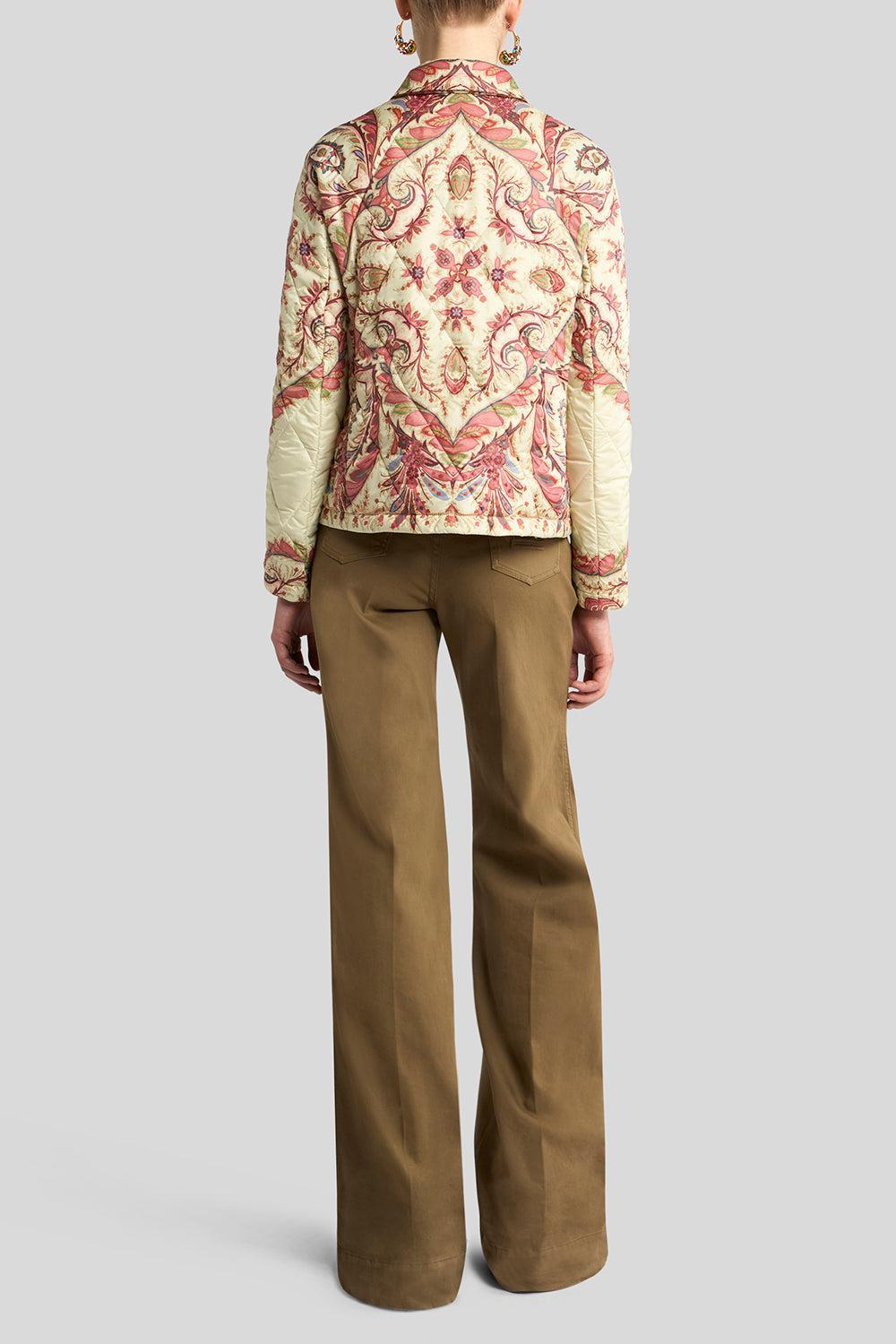 Collared Jacket-WH/PRINT-38-CLOTHINGJACKETCASUAL-ETRO