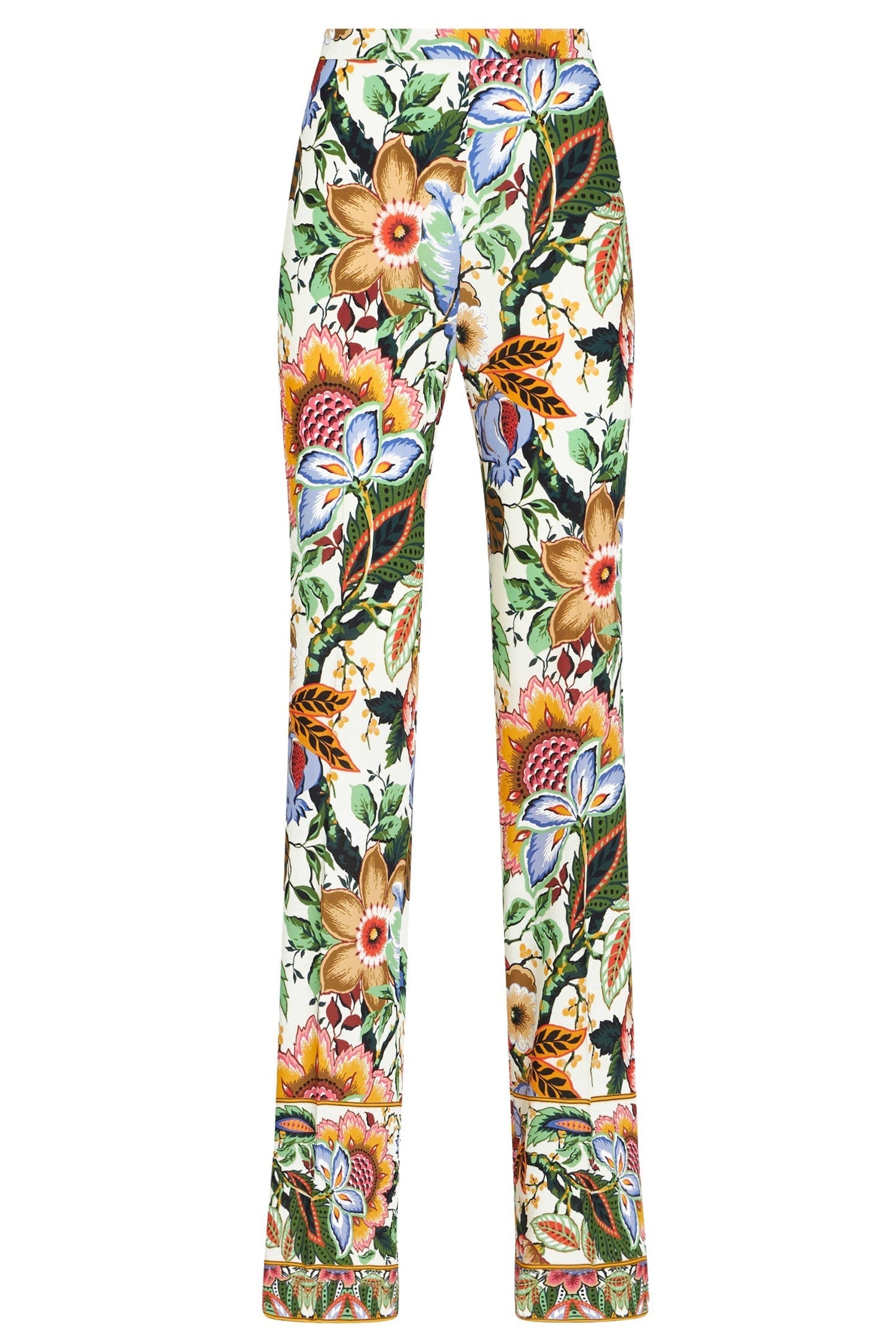 ETRO-Floral Slim Fit Pant-