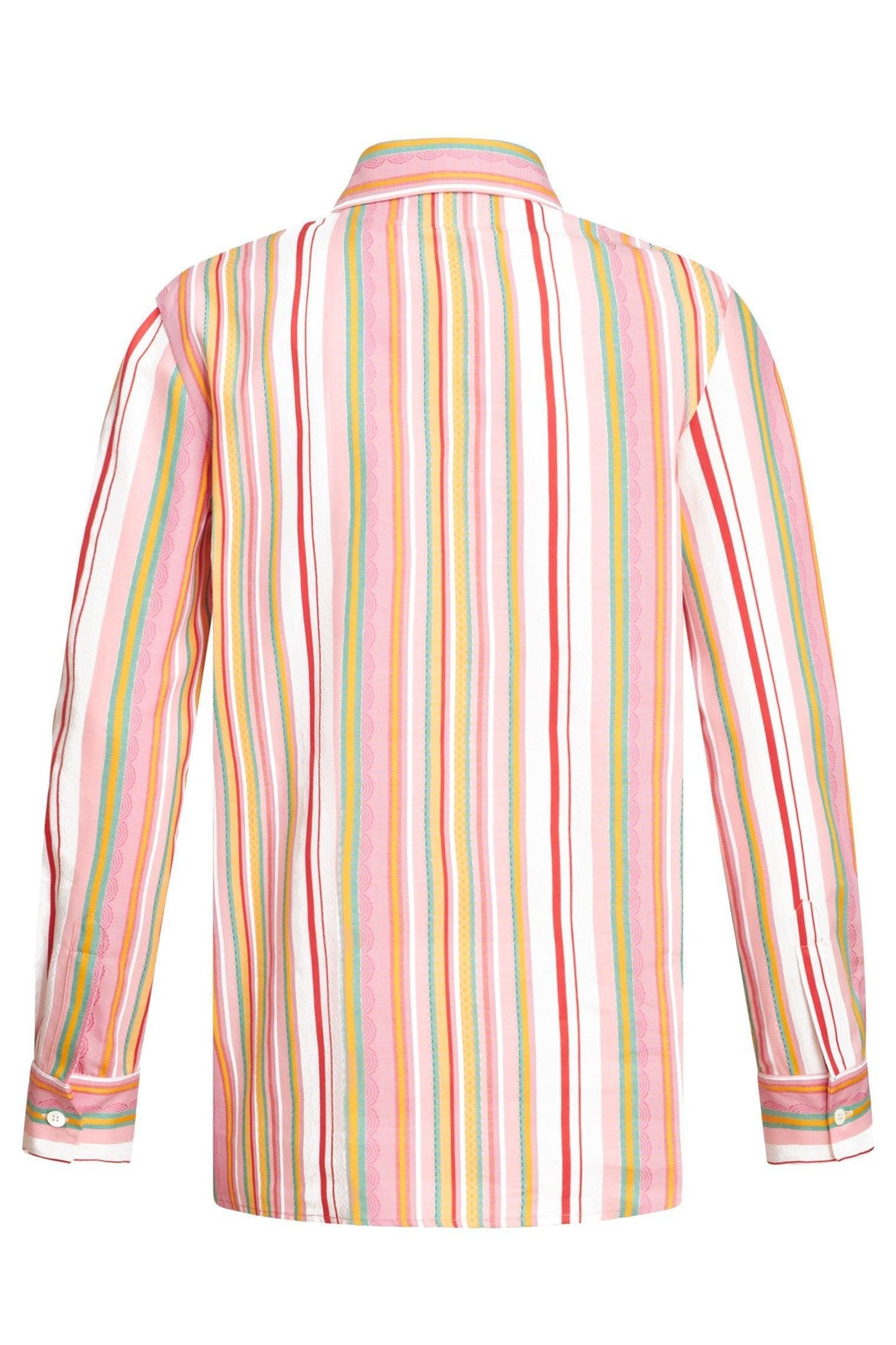 ETRO-Striped Button Down Blouse-