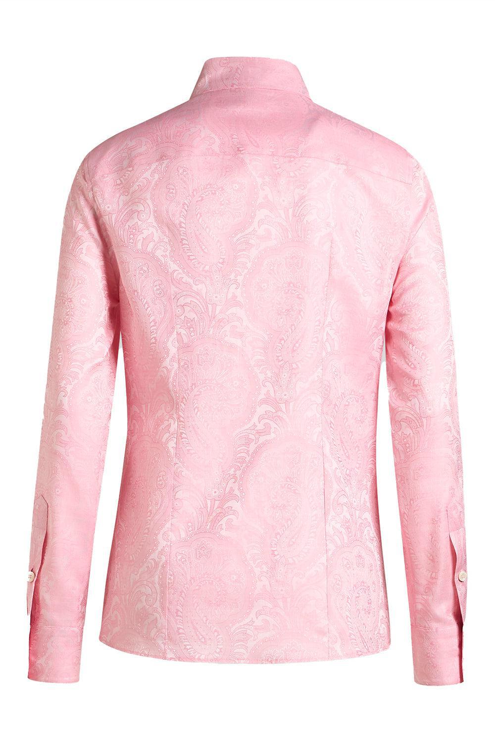 FITTED LONG SLEEVE BLOUSE-PALE PNK-38-CLOTHINGTOPBLOUSE-ETRO