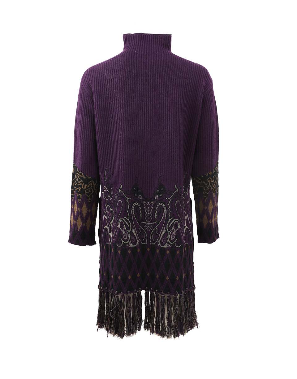 ETRO-Intarsia Knit Pullover Tunic-