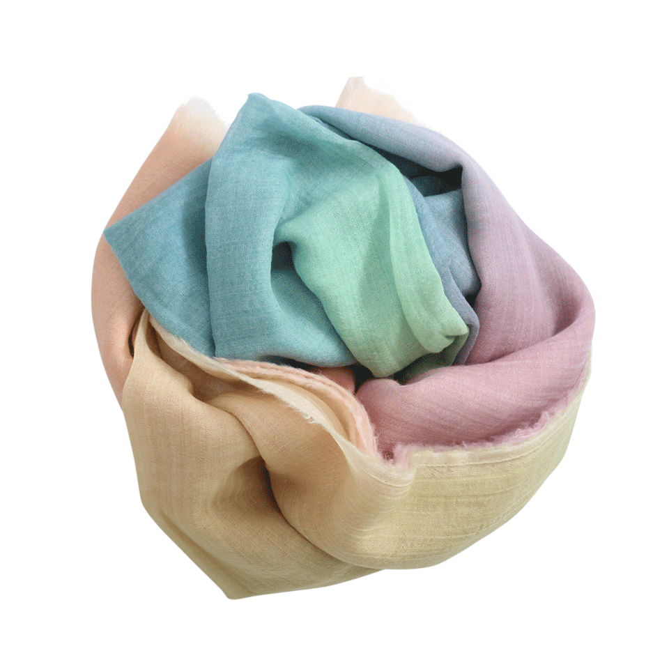 FALIERO SARTI-Gurgux Ombre Scarf-RAINBOW