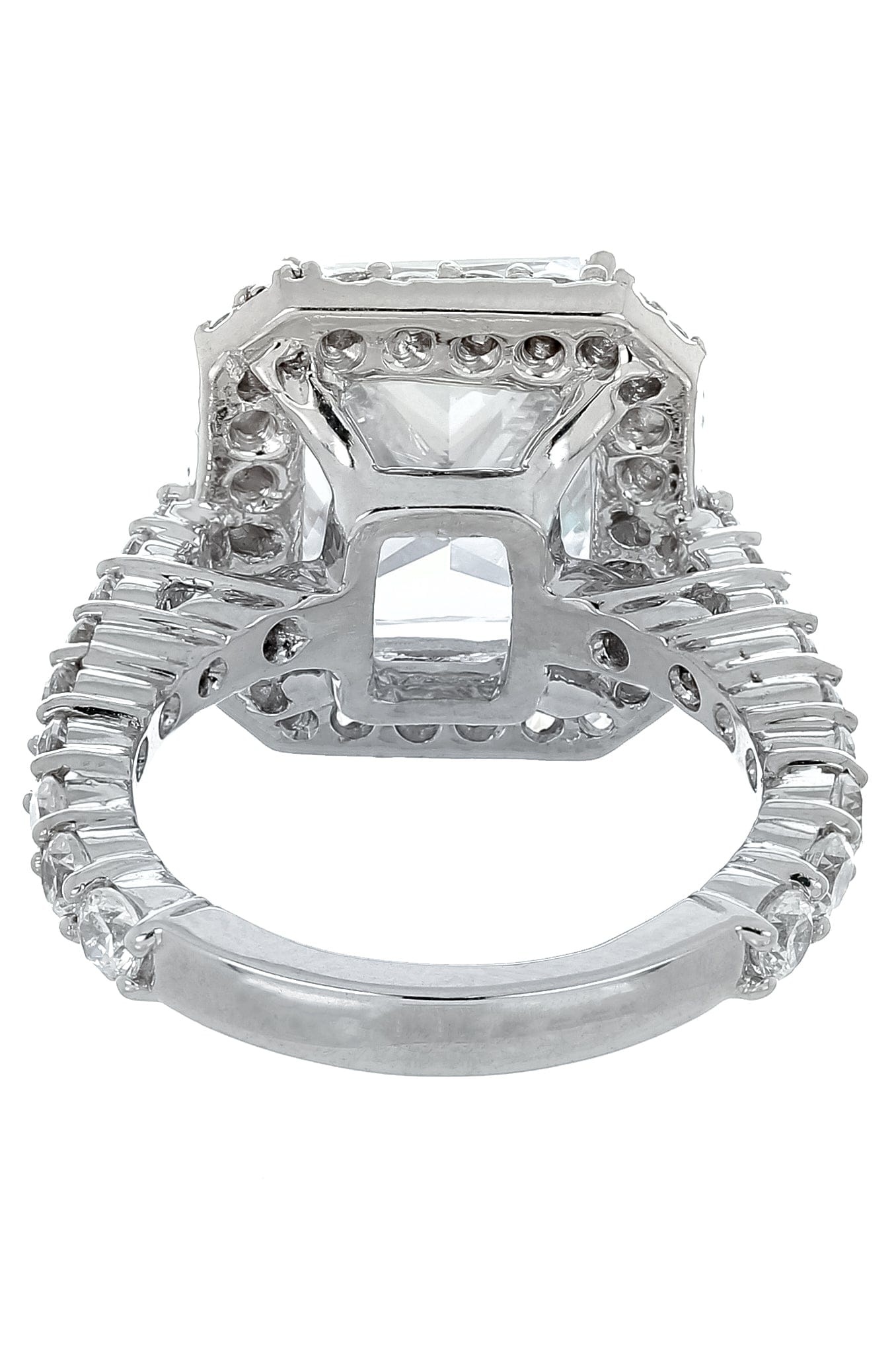 FANTASIA by DESERIO-Radiant Cut Pave Ring-