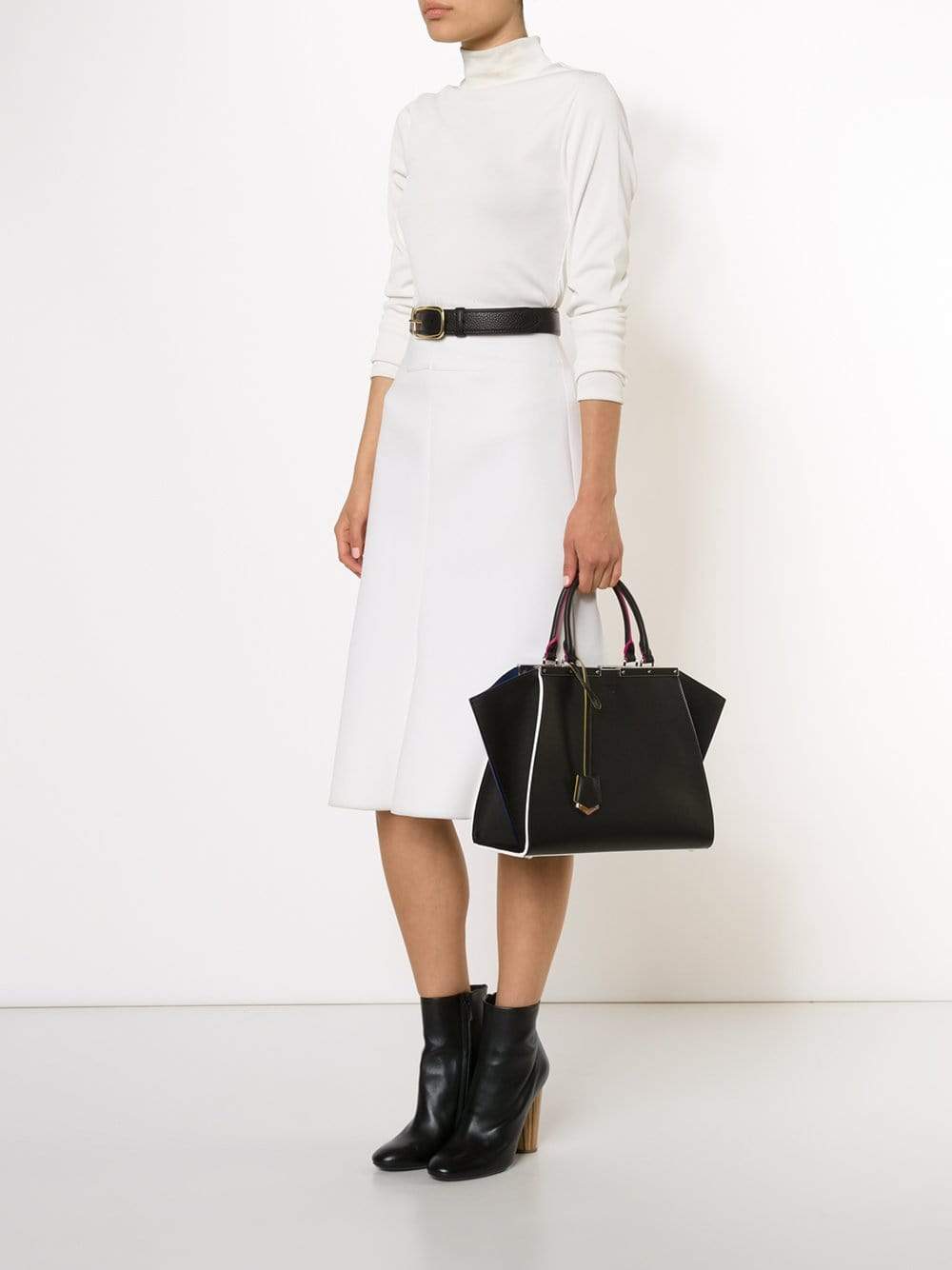 FENDI-3Jours Dolce Bag-BLK/BLUE