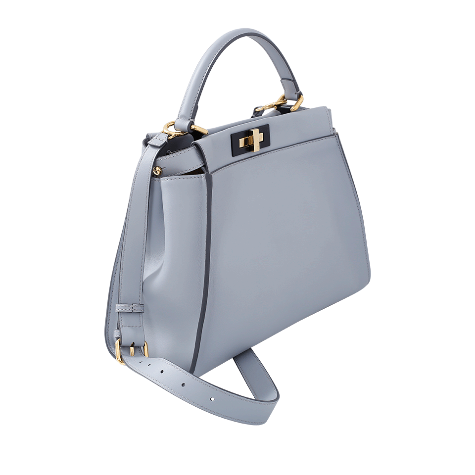 FENDI-Regular Peekaboo-GLD/GRY