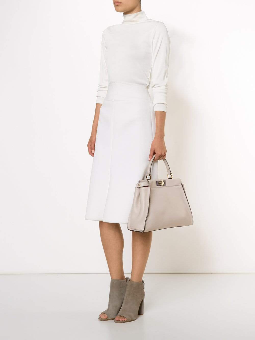 FENDI-Peekaboo Regular-PRL/PINK