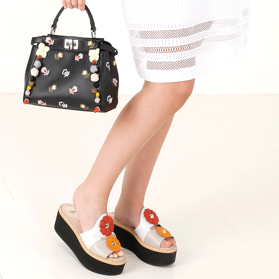 FENDI-Flowerland Foam Platform-