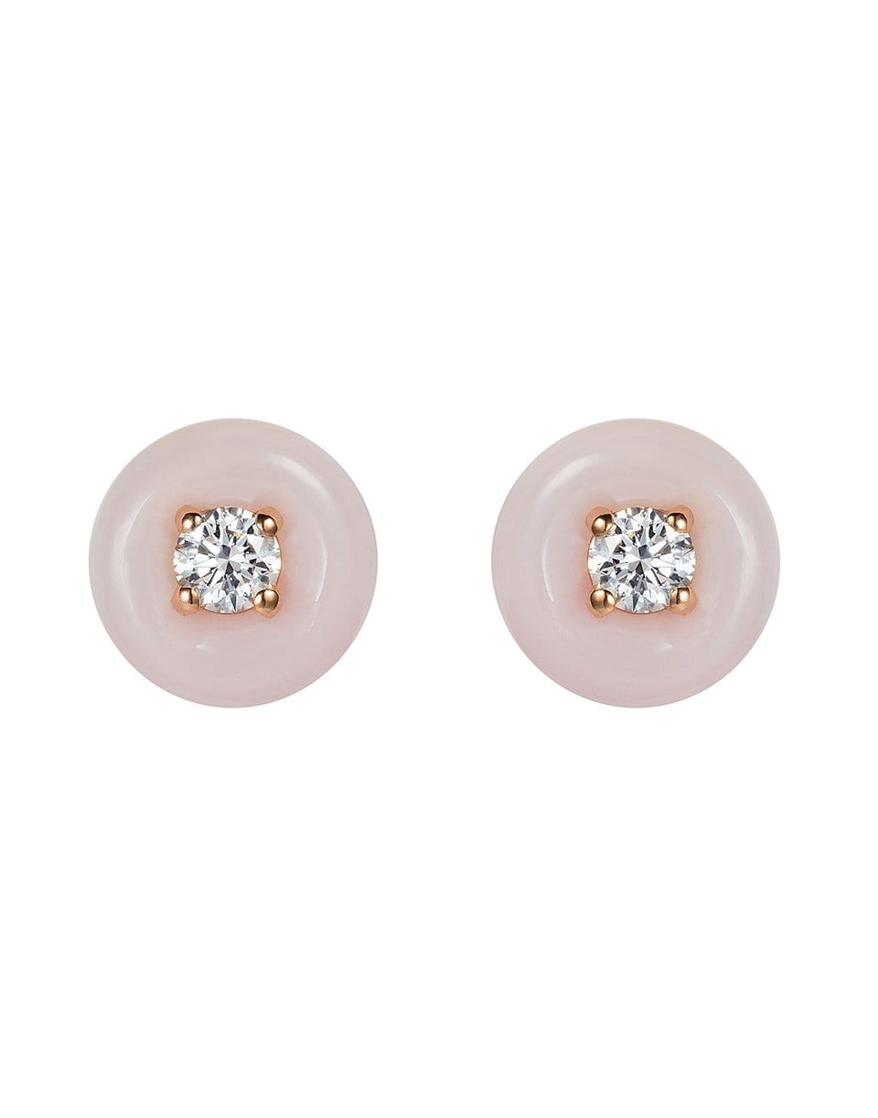 FERNANDO JORGE-Orbit Small Pink Opal Studs-