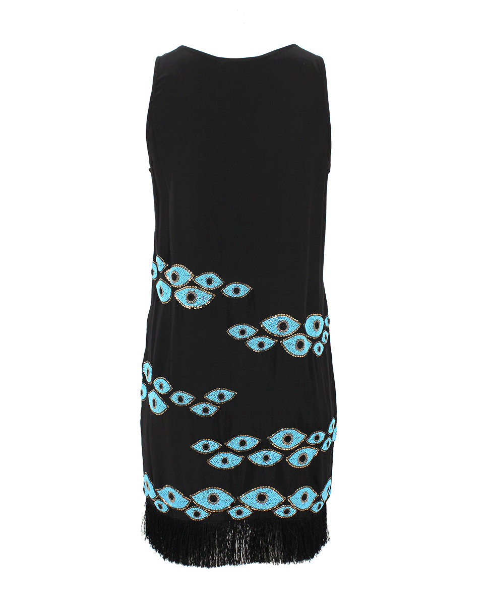 FIGUE-Evil Eye Embroidered Dress-