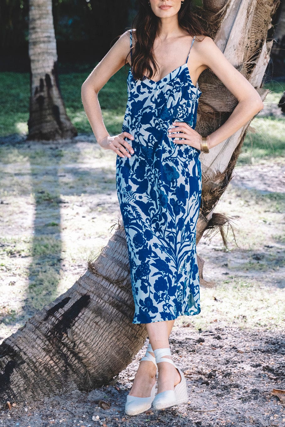 FIGUE-Carolyne Slip Dress-