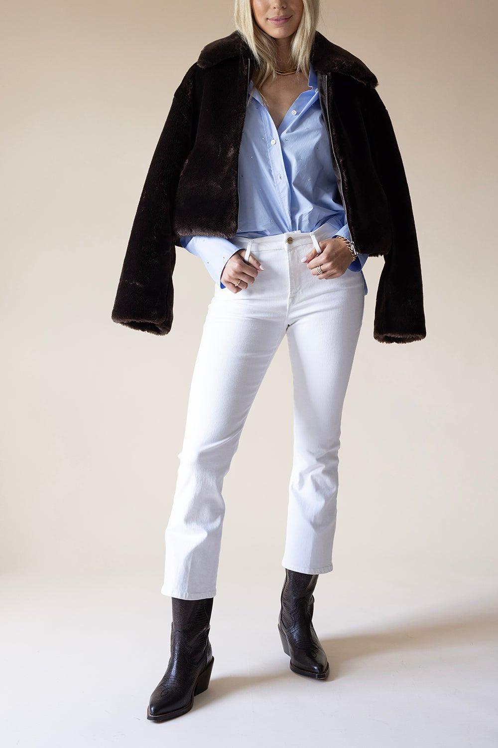 FRAME DENIM-Le Crop Mini Boot Pant-