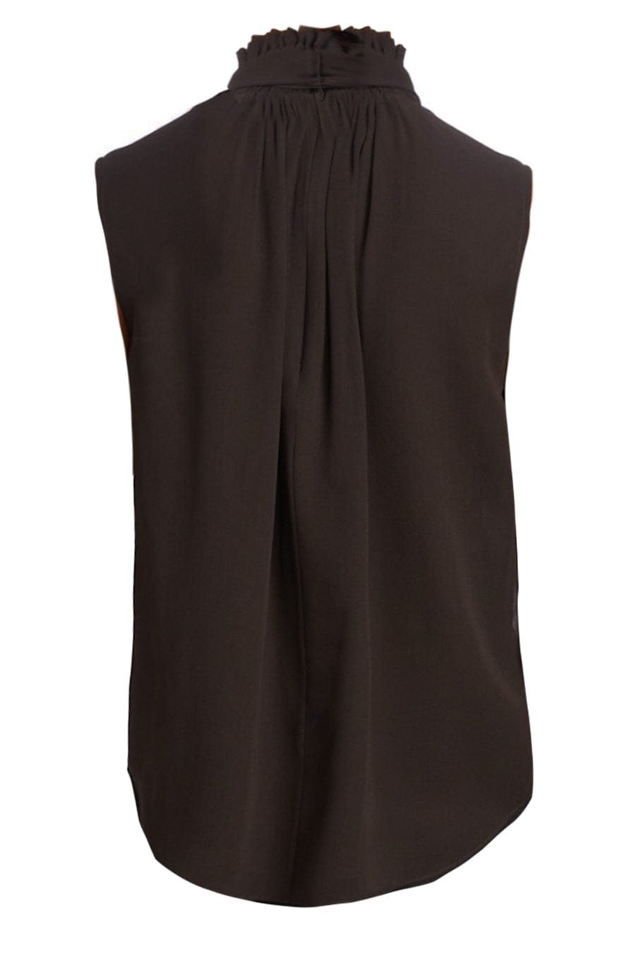 FRAME DENIM-Sleeveless Bow Blouse-