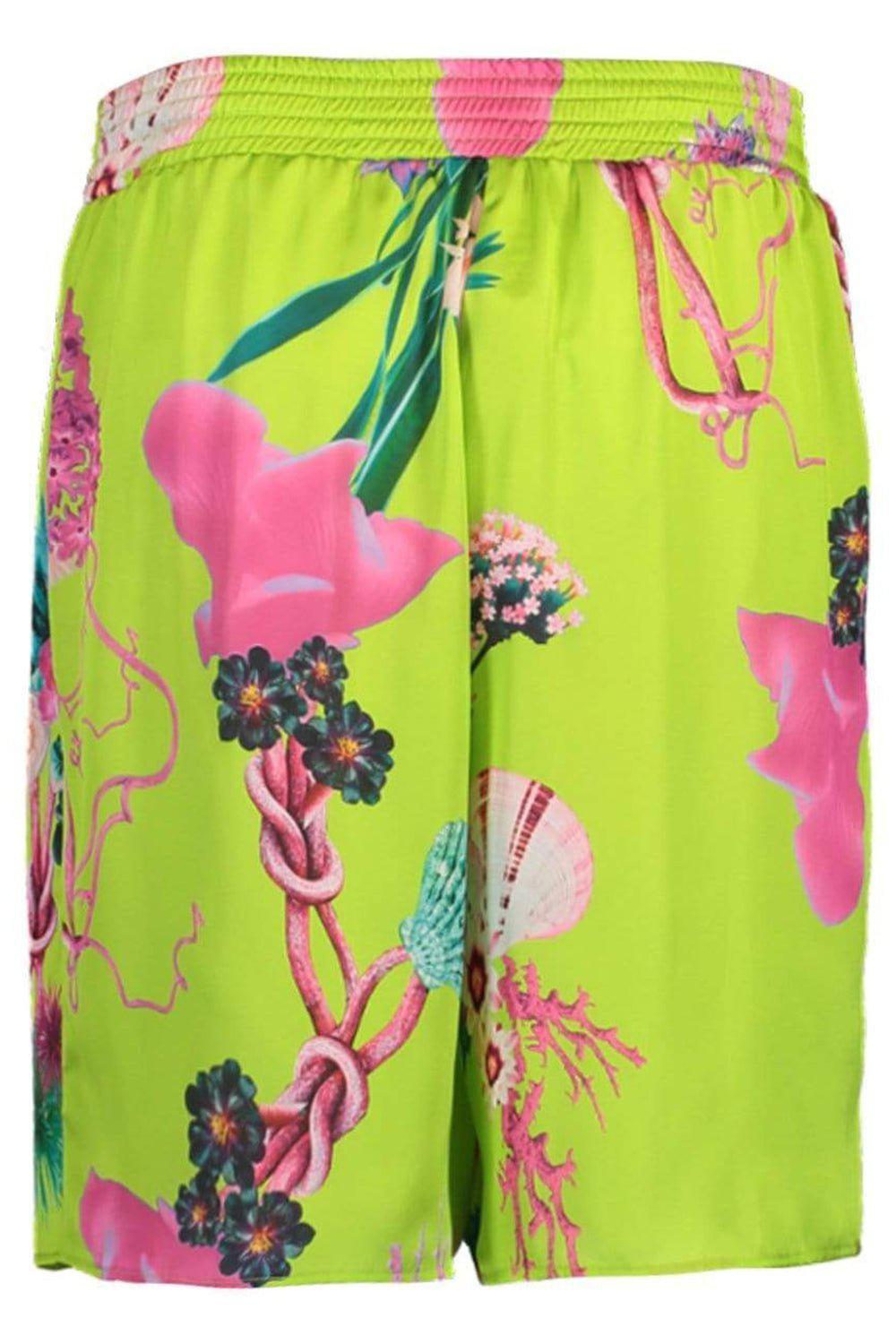 FUZZI-Flower Print Shorts-
