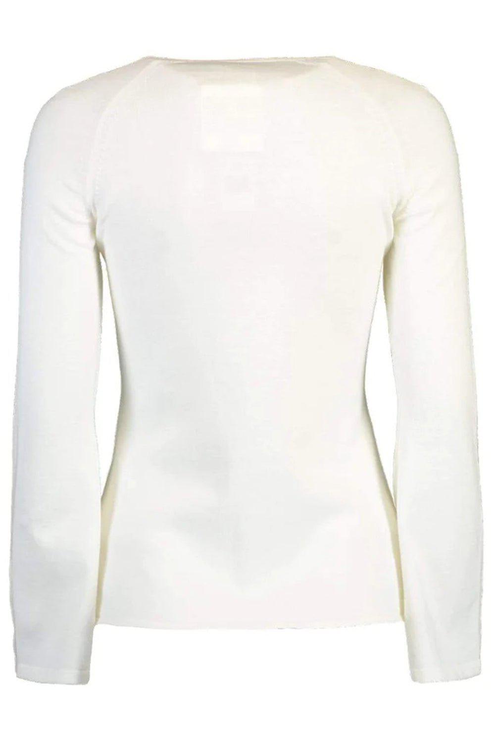 FUZZI-Long Sleeve Sweater - panna-