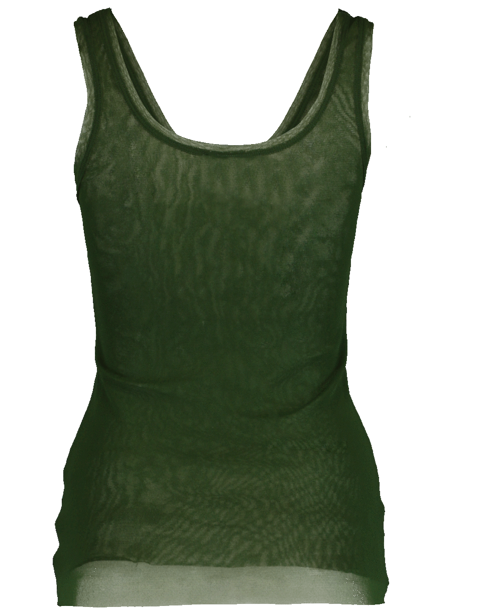 FUZZI-Tulle Tank Top-