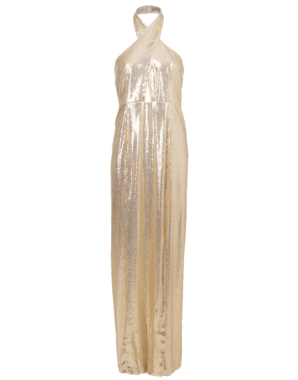 Galaxy Flyover Halter Gown Galaxy Flyover Halter Gown