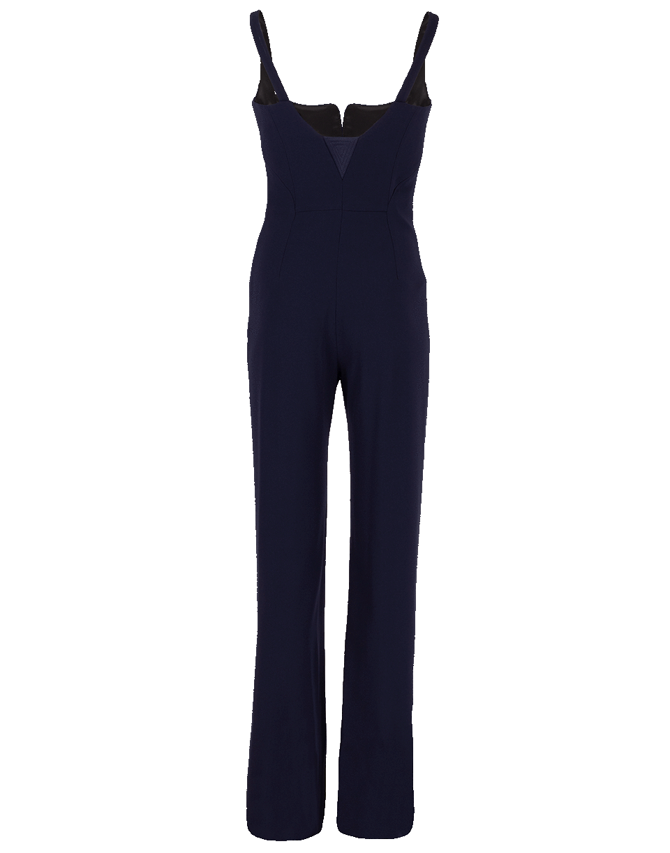 GALVAN LONDON-Corset Jumpsuit-MIDNIGHT