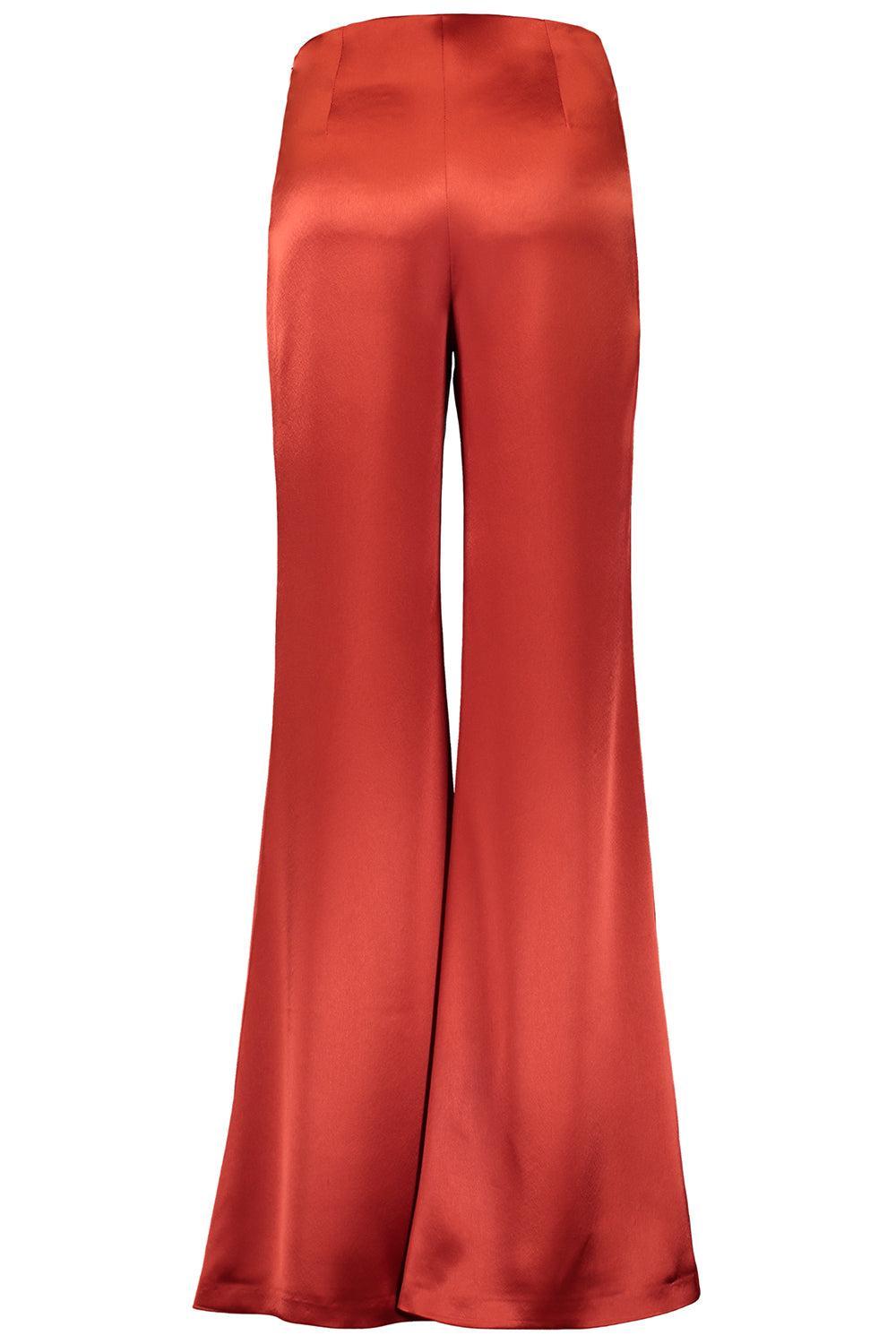 Atruvia Trouser-BRICK-38-CLOTHINGPANTWIDE LEG-GALVAN LONDON