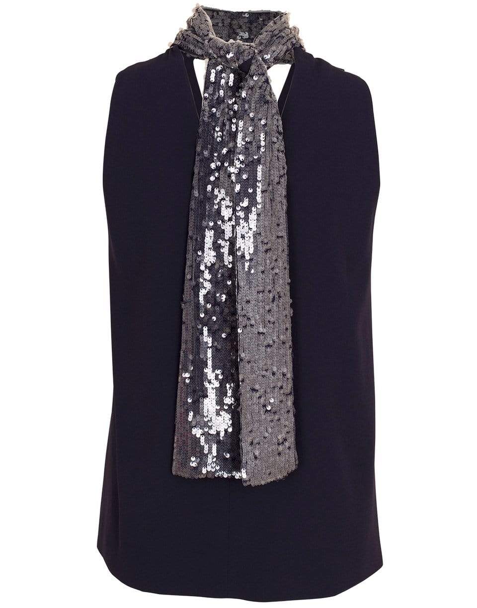 GALVAN LONDON-Sequin Cortado Top-