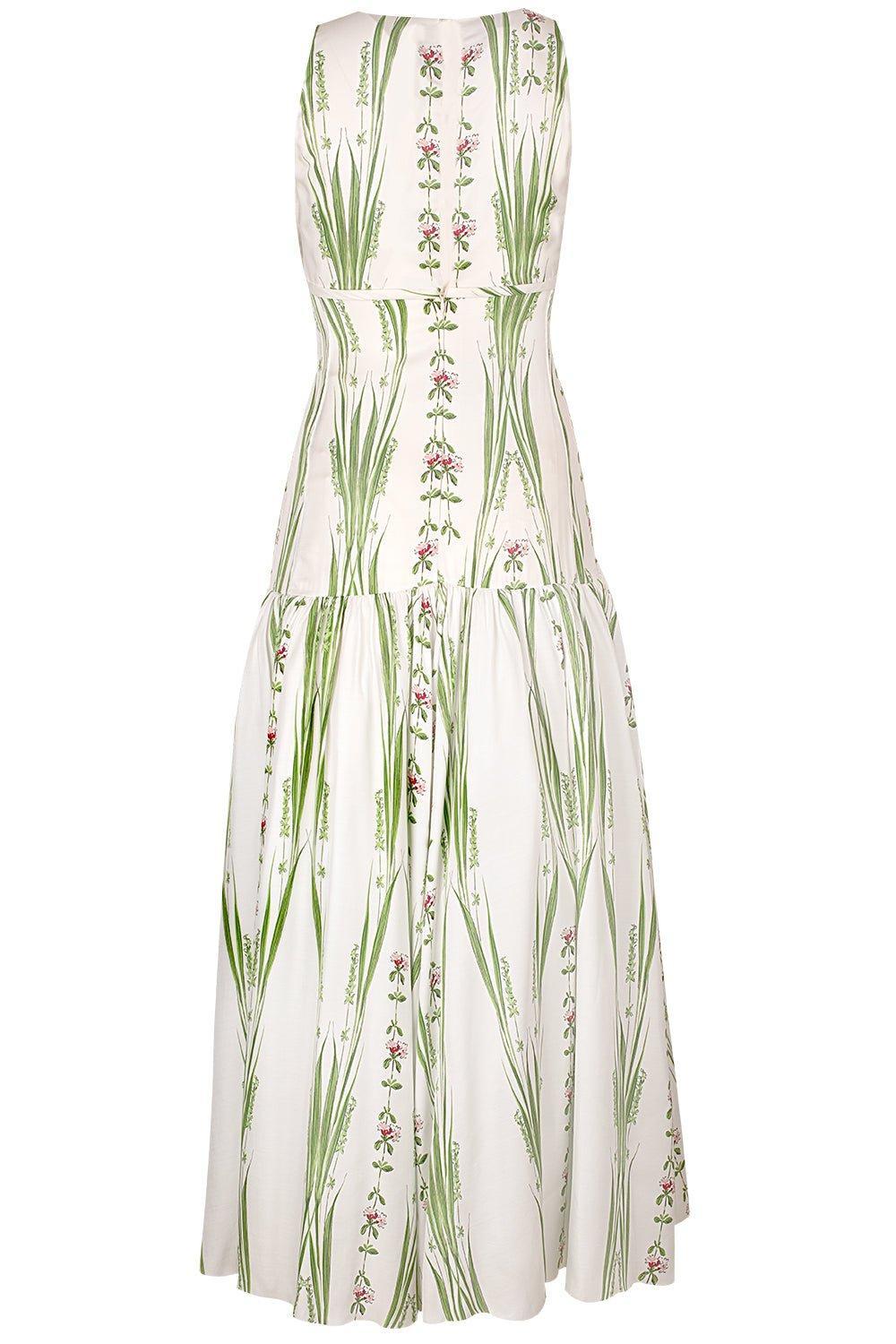 GIAMBATTISTA VALLI-V-Neck Maxi Dress-