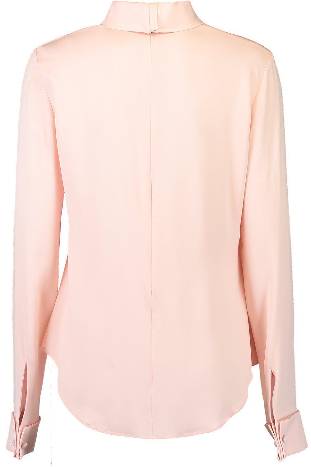 GIAMBATTISTA VALLI-Mock Neck Blouse-