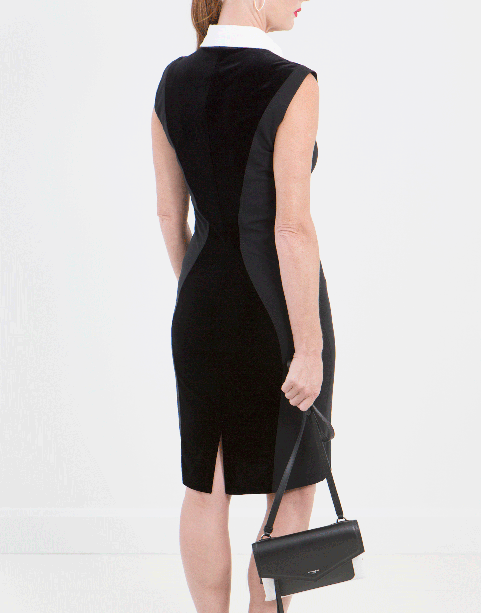 GIVENCHY-Henley Velvet Dress-