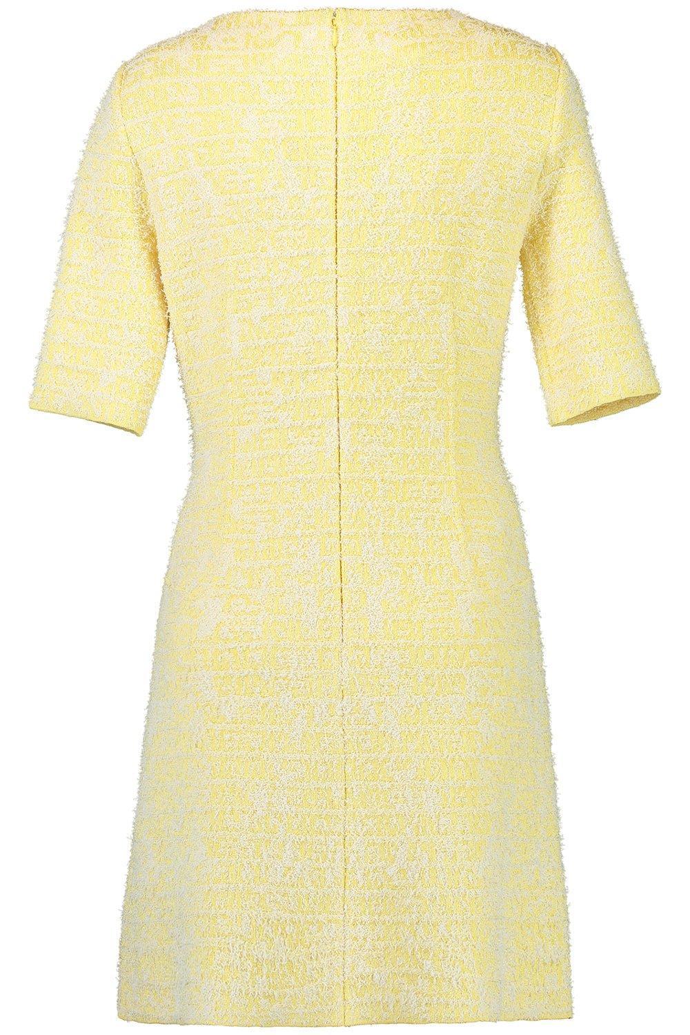 GIVENCHY-A Line Short Sleeve Mini Dress-