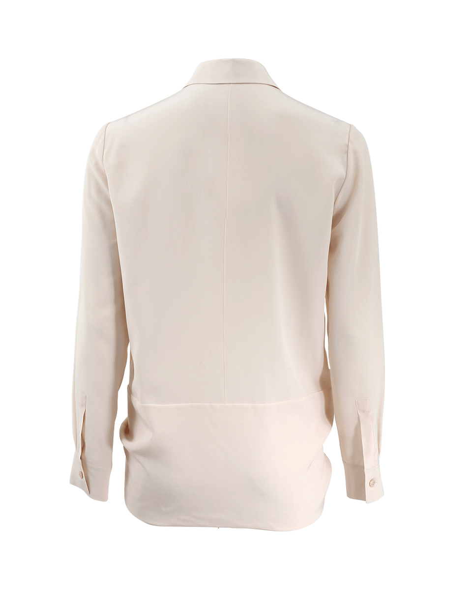 GIVENCHY-Tie Side Blouse-