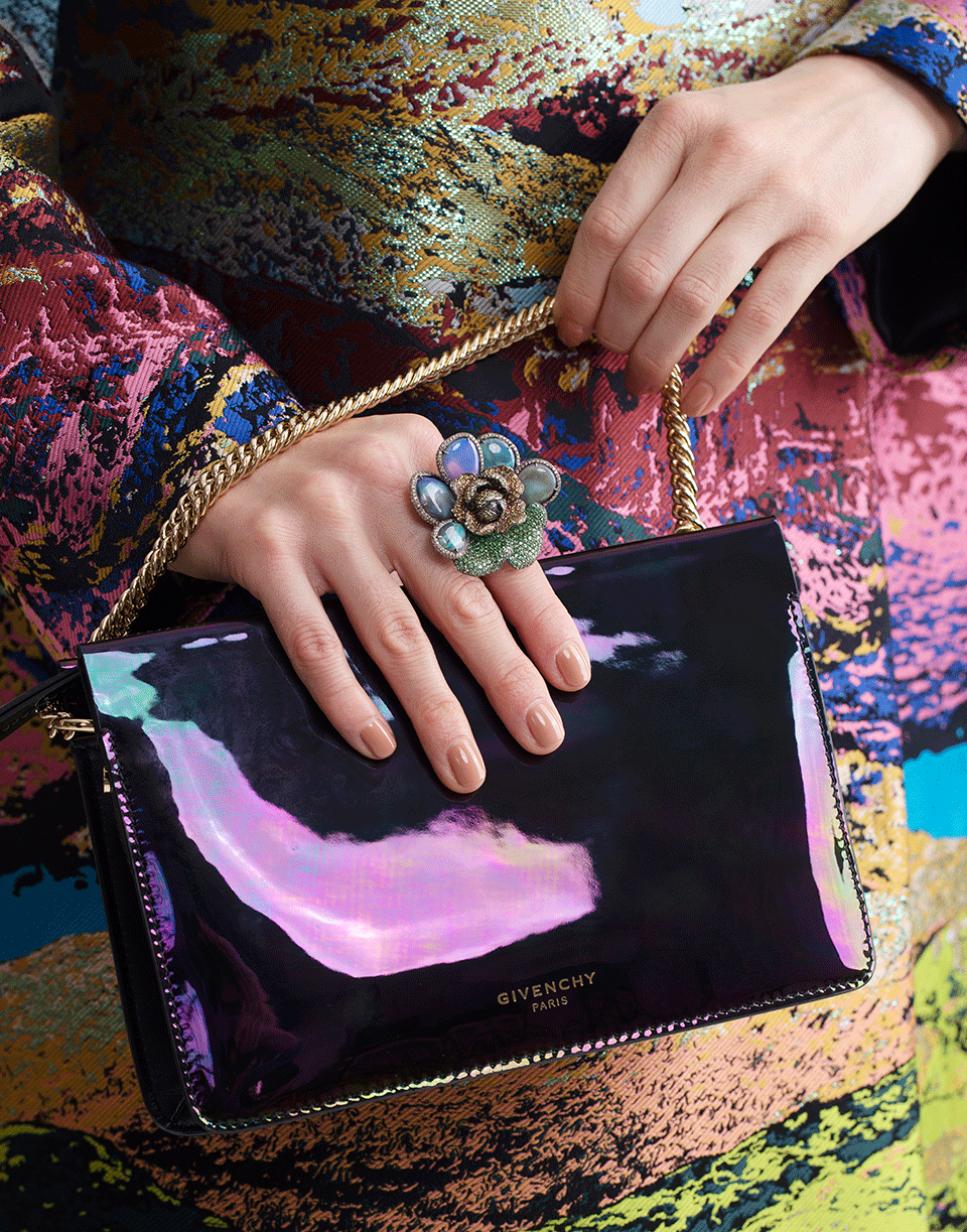 GIVENCHY-Cross 3 Bag-BLACK