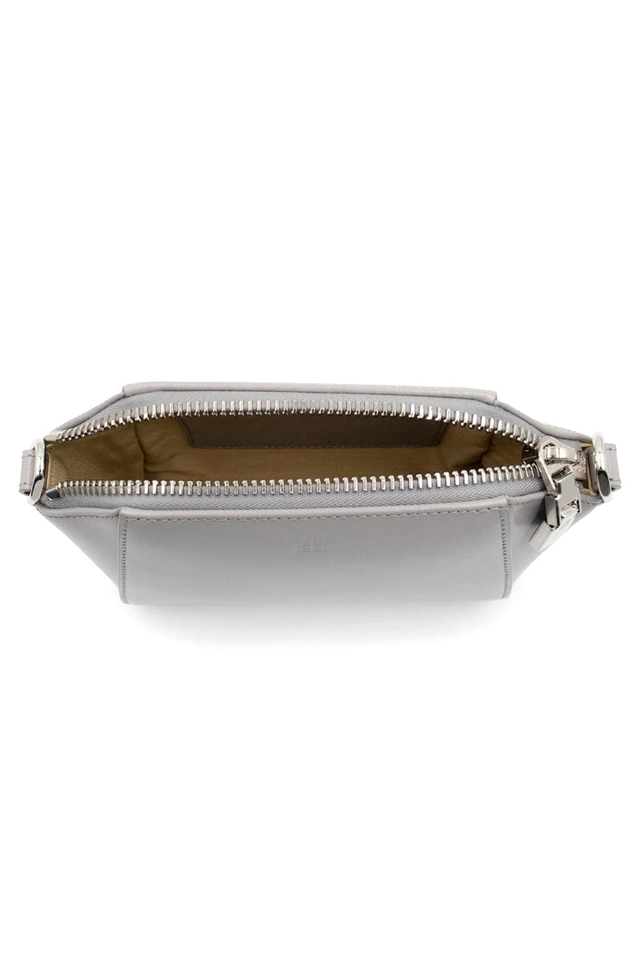 GIVENCHY-Medium Grey Nano Antigona Bag In Box Leather-GREY
