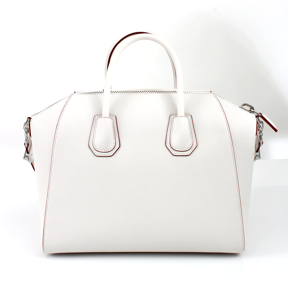GIVENCHY-Medium Antigona Bag-WHITE
