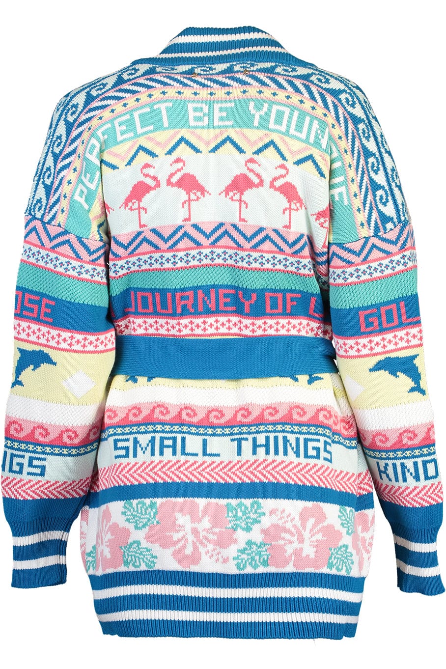 GOLDEN GOOSE-Journey W's Fair Isle Cardigan-