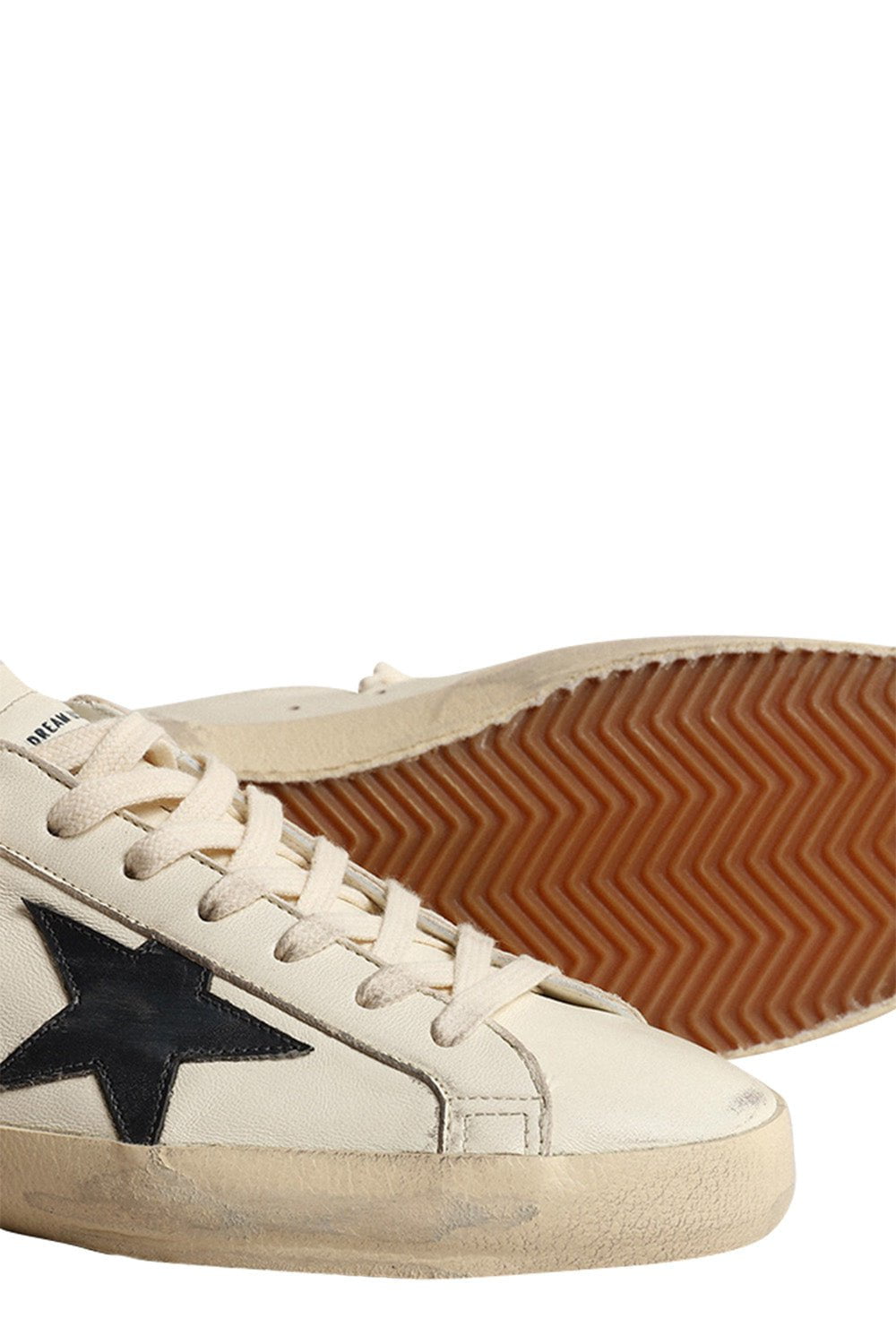 GOLDEN GOOSE-Super-Star Shiny Leather Sneaker-
