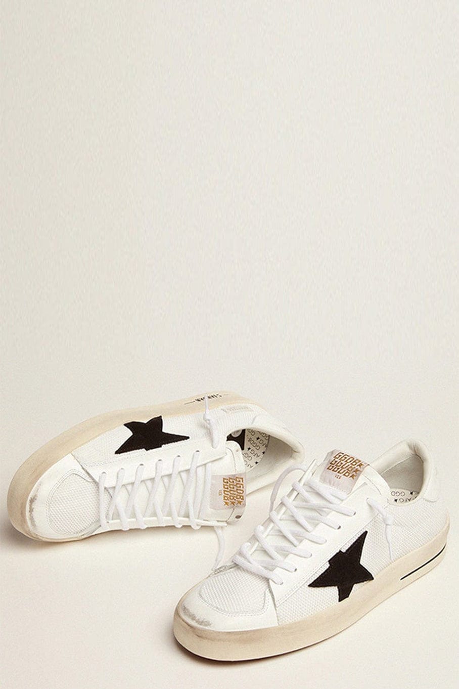 GOLDEN GOOSE-Men's Stardan Net Sneaker-