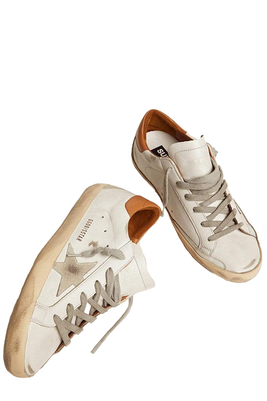 GOLDEN GOOSE-Men's Super-Star Leather Sneaker-