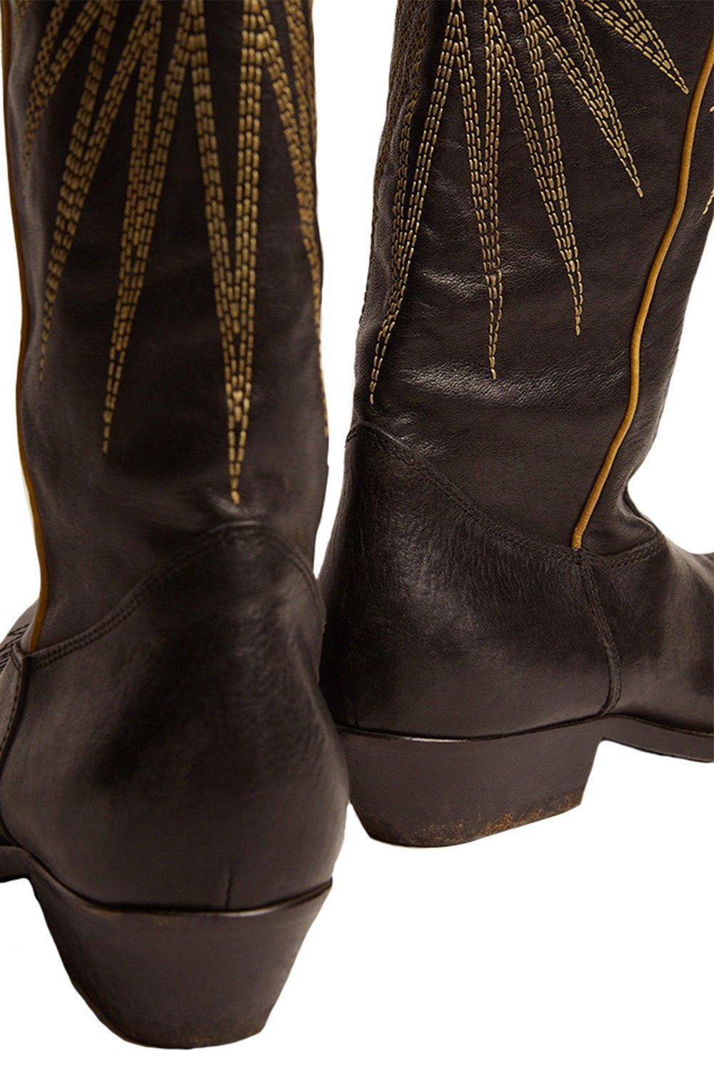 GOLDEN GOOSE-Platinum Star Boots-