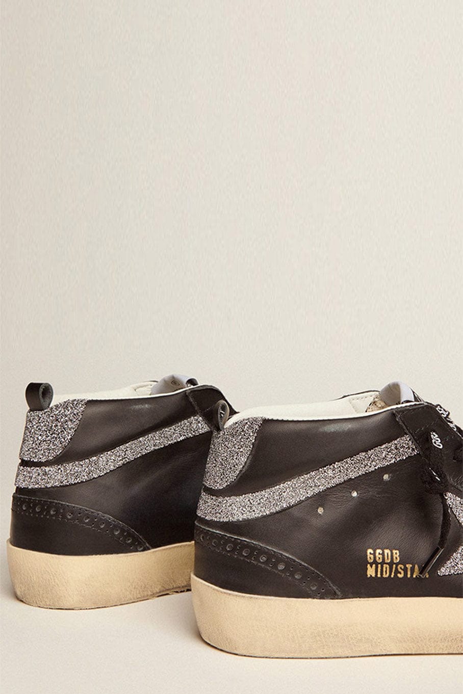 GOLDEN GOOSE-Golden Goose Mid Crystal Star Sneaker-