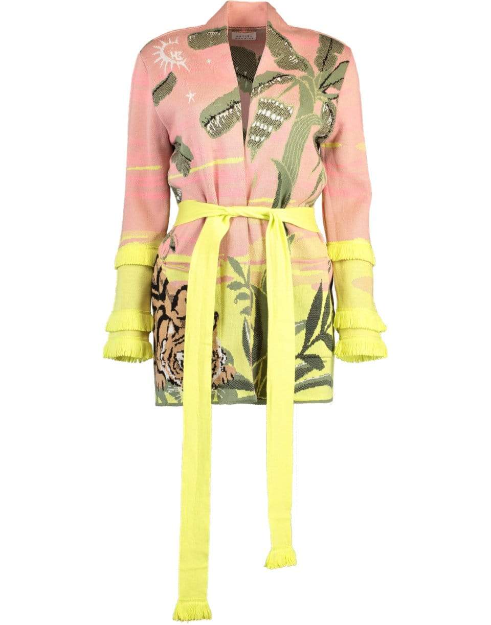 Drinking Tiger Cotton Jacquard Cardigan | HAYLEY MENZIES – Marissa