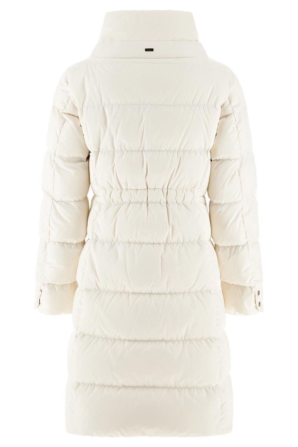 HERNO-Drawstring Hourglass Coat-