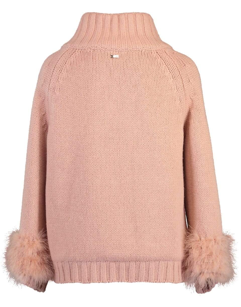 HERNO-Resort Strina Wool Knit Cape-