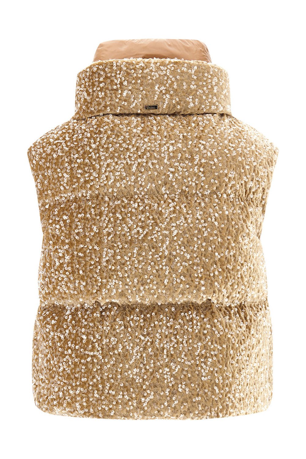 HERNO-Quilted Velvet Vest-